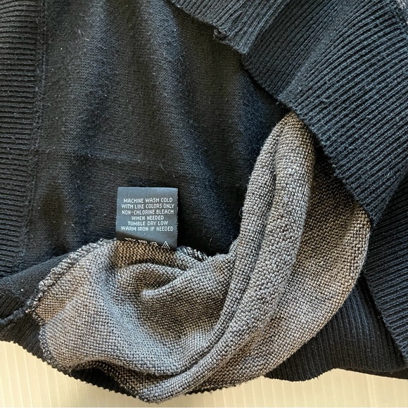 Studio By Omega 1/4 Zip Long Sleeve Pullover Argyle Sweater Size Medium - Picture 8 of 8